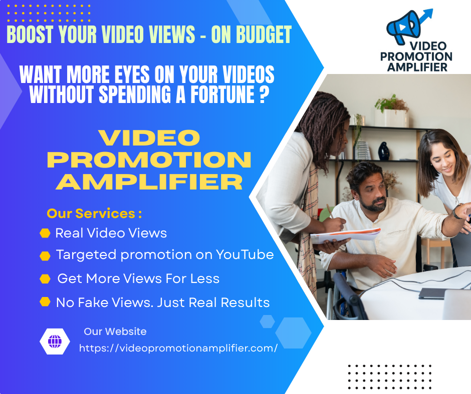Experience Next-Level Video Promotion from the Experts at Video Promotion Amplifier